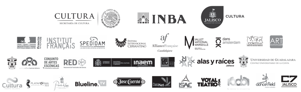 Logos de patrocinadores del evento