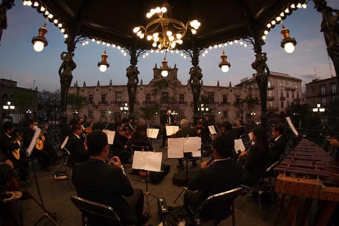 Rinde homenaje la Orquesta Típica de Jalisco al maestro José Luis Núñez Melchor