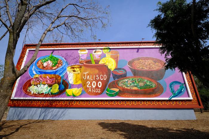 Murales de gran formato destacan la historia de Jalisco y sus personajes ilustres