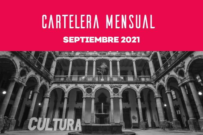 Cartelera Cultural Septiembre 2021