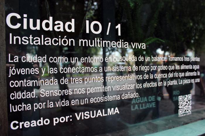 Ciudad IO. Instalación Viva Multimedia