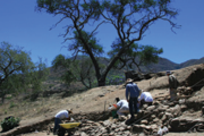 Fotografía de Sitio Arqueológico Palacio de Ocomo