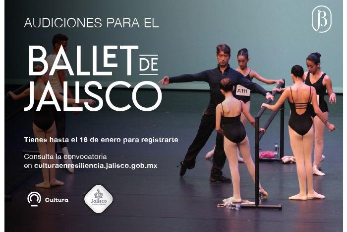 Convocatoria para formar parte del Ballet de Jalisco
