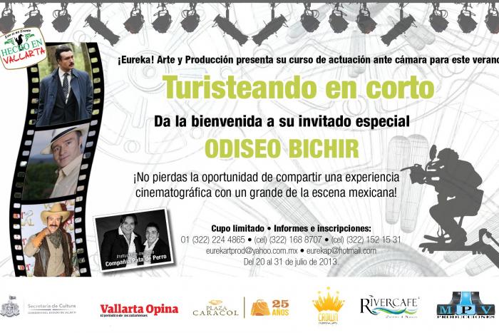  Inicia “Turisteando en Corto” con Odiseo Bichir